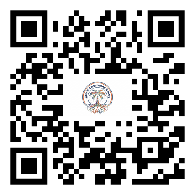 QR code that opens an email to bookings@goancentre.org